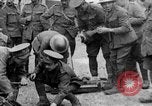 Image of British soldiers with captured German artillery La Boiselle France, 1916, second 57 stock footage video 65675048381