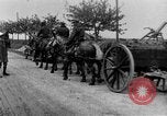 Image of British soldiers with captured German artillery La Boiselle France, 1916, second 60 stock footage video 65675048381