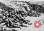 Image of Lancashire Fusiliers relaxing during lull in battle of the Somme France, 1916, second 23 stock footage video 65675048382