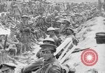 Image of Lancashire Fusiliers relaxing during lull in battle of the Somme France, 1916, second 30 stock footage video 65675048382