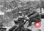 Image of Lancashire Fusiliers relaxing during lull in battle of the Somme France, 1916, second 42 stock footage video 65675048382