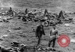 Image of Lancashire Fusiliers relaxing during lull in battle of the Somme France, 1916, second 49 stock footage video 65675048382