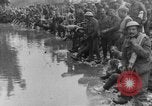 Image of British Essex Regiment soldiers washing up France, 1916, second 13 stock footage video 65675048383