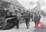 Image of British soldiers setup an 8-inch howitzer France, 1916, second 26 stock footage video 65675048385