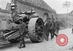 Image of British soldiers setup an 8-inch howitzer France, 1916, second 37 stock footage video 65675048385