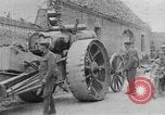 Image of British soldiers setup an 8-inch howitzer France, 1916, second 39 stock footage video 65675048385
