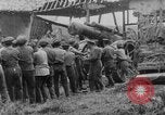 Image of British soldiers setup an 8-inch howitzer France, 1916, second 43 stock footage video 65675048385