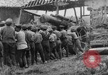 Image of British soldiers setup an 8-inch howitzer France, 1916, second 47 stock footage video 65675048385