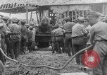 Image of British soldiers setup an 8-inch howitzer France, 1916, second 57 stock footage video 65675048385