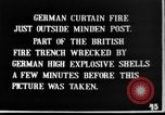 Image blessé des soldats britanniques traités à dressing station Minden France, 1916, de la seconde 61 séquences d'archives historiques vidéo 65675048388