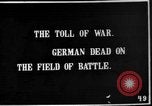 Image of Fallen German soldiers on battlefield France, 1916, second 1 stock footage video 65675048390