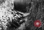 Image of Fallen German soldiers on battlefield France, 1916, second 52 stock footage video 65675048390