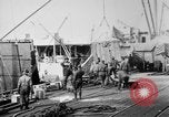Image of Allied military equipment unloaded from the Arakan Bordeaux France, 1918, second 8 stock footage video 65675048399