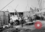 Image of Allied military equipment unloaded from the Arakan Bordeaux France, 1918, second 10 stock footage video 65675048399