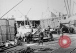Image of Allied military equipment unloaded from the Arakan Bordeaux France, 1918, second 11 stock footage video 65675048399