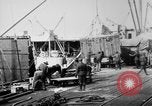 Image of Allied military equipment unloaded from the Arakan Bordeaux France, 1918, second 12 stock footage video 65675048399
