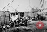 Image of Allied military equipment unloaded from the Arakan Bordeaux France, 1918, second 13 stock footage video 65675048399