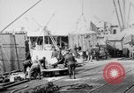 Image of Allied military equipment unloaded from the Arakan Bordeaux France, 1918, second 14 stock footage video 65675048399