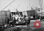 Image of Allied military equipment unloaded from the Arakan Bordeaux France, 1918, second 21 stock footage video 65675048399