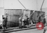 Image of Allied military equipment unloaded from the Arakan Bordeaux France, 1918, second 43 stock footage video 65675048399