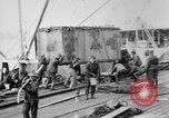 Image of Allied military equipment unloaded from the Arakan Bordeaux France, 1918, second 54 stock footage video 65675048399