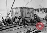 Image of Allied military equipment unloaded from the Arakan Bordeaux France, 1918, second 57 stock footage video 65675048399