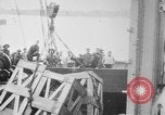 Image of a crane unloading military equipment Bordeaux France, 1918, second 8 stock footage video 65675048400