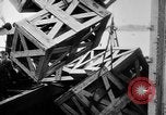 Image of a crane unloading military equipment Bordeaux France, 1918, second 52 stock footage video 65675048400
