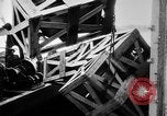 Image of a crane unloading military equipment Bordeaux France, 1918, second 54 stock footage video 65675048400