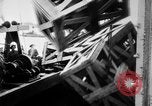 Image of a crane unloading military equipment Bordeaux France, 1918, second 55 stock footage video 65675048400