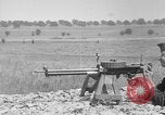 Image of Soldier displays a Lewis machine gun United States USA, 1918, second 16 stock footage video 65675048409