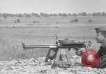 Image of Soldier displays a Lewis machine gun United States USA, 1918, second 18 stock footage video 65675048409