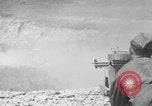 Image of Soldier displays a Lewis machine gun United States USA, 1918, second 23 stock footage video 65675048409