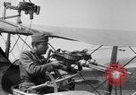 Image of Twin Lewis machine guns installed on DH-4 airplane Scarff ring United States USA, 1918, second 5 stock footage video 65675048411