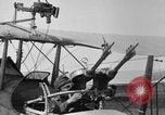 Image of Twin Lewis machine guns installed on DH-4 airplane Scarff ring United States USA, 1918, second 13 stock footage video 65675048411