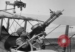 Image of Twin Lewis machine guns installed on DH-4 airplane Scarff ring United States USA, 1918, second 16 stock footage video 65675048411