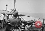 Image of Twin Lewis machine guns installed on DH-4 airplane Scarff ring United States USA, 1918, second 21 stock footage video 65675048411
