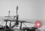 Image of Twin Lewis machine guns installed on DH-4 airplane Scarff ring United States USA, 1918, second 24 stock footage video 65675048411