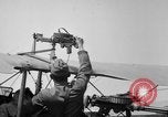 Image of Twin Lewis machine guns installed on DH-4 airplane Scarff ring United States USA, 1918, second 30 stock footage video 65675048411