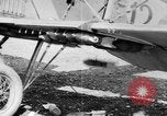 Image of Bombs installed under wing of aircraft United States USA, 1917, second 27 stock footage video 65675048413