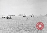 Image of French Renault FT tanks in World War II France, 1918, second 1 stock footage video 65675048414