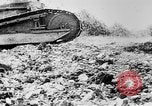 Image of French Renault FT tanks in World War II France, 1918, second 19 stock footage video 65675048414