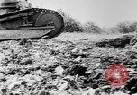Image of French Renault FT tanks in World War II France, 1918, second 20 stock footage video 65675048414