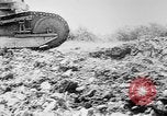 Image of French Renault FT tanks in World War II France, 1918, second 22 stock footage video 65675048414