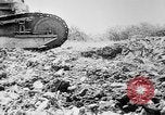 Image of French Renault FT tanks in World War II France, 1918, second 23 stock footage video 65675048414