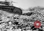 Image of French Renault FT tanks in World War II France, 1918, second 25 stock footage video 65675048414