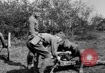 Image of AEF training with small mountain gun France, 1918, second 14 stock footage video 65675048416