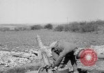 Image of 6 inch mortar demonstration France, 1918, second 16 stock footage video 65675048418