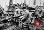 Image of 155mm long gun towed by army truck France, 1918, second 3 stock footage video 65675048427