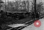 Image of 155mm long gun towed by army truck France, 1918, second 9 stock footage video 65675048427